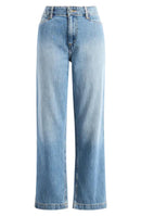 Re/Done The Slacker High Waist Wide Leg Jeans Size 23 NWT 29.5' inseam