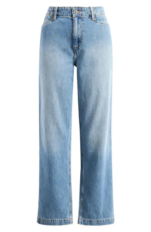 Re/Done The Slacker High Waist Wide Leg Jeans Size 23 NWT 29.5' inseam