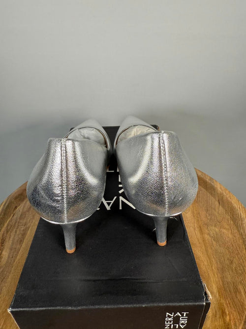Naturalizer Everly Pump Silver Size 9 NWB