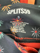 NWT Splits59 Sydney High Waist Floral 7/8 Leggings S