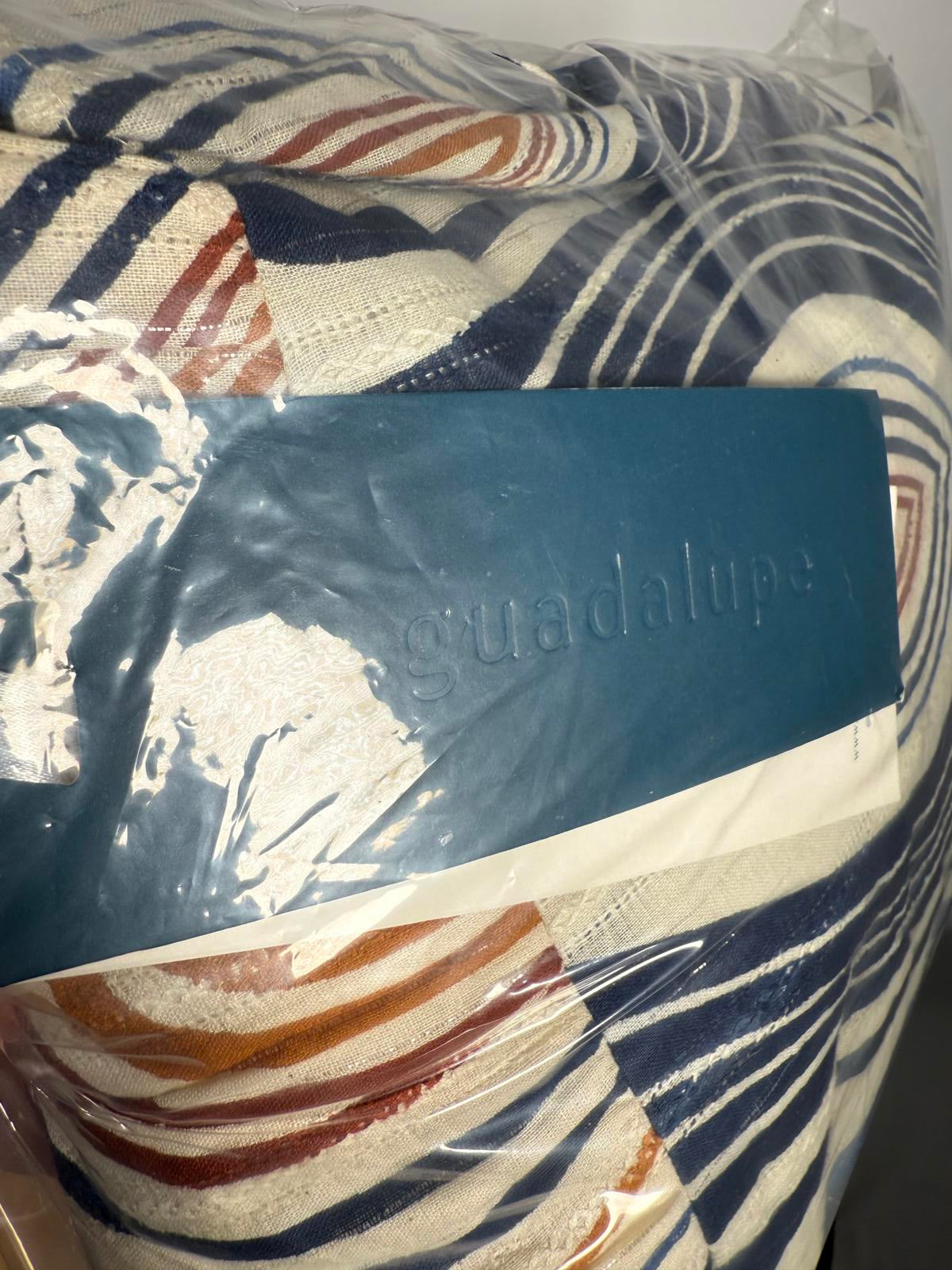 Guadalupe Seneiya Crochet Dress Blue - M