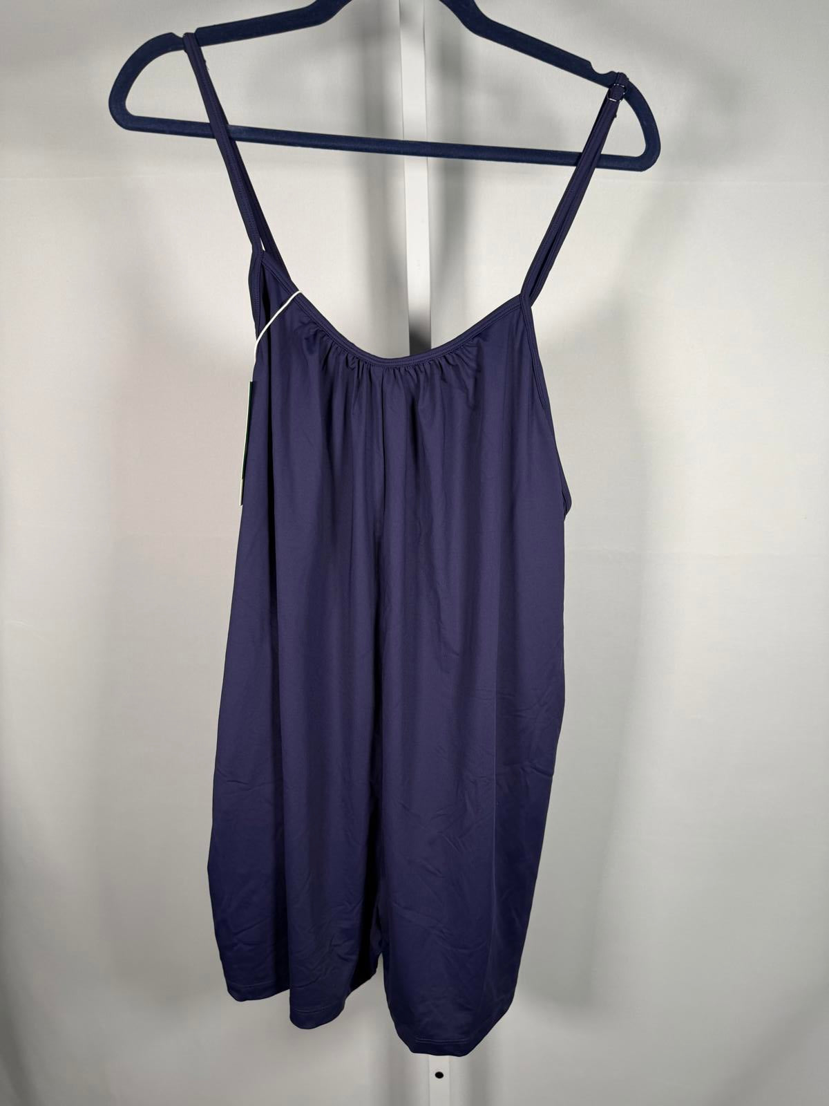 NWT Halara Spaghetti Pocket Solid Wide Leg Casual Jumpsuit Size M