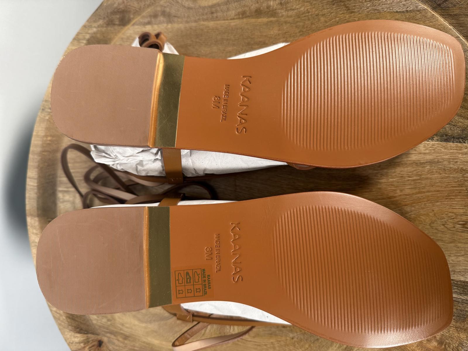 Kaanas Paloma Sandal Size 8 NIB