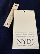 NYDJ Relaxed Straight Cool Embrace LiftXTuck Tehnology in Magical. Size 00 NWT
