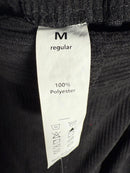 NWT Halara Mid Rise Pockets Straight Leg Corduroy Casual Pants Black Size M