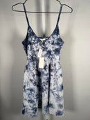 NWT REVOLVE by Z Supply Kona Black Iris Mini Dress Size S