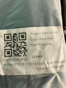 NWT Halara Breezeful High Waist Shirred Flowy Palazzo Casual Pants Stone Blue, M