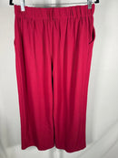 NWT Halara Flex™ High Waisted Side Pocket Wide Leg Waffle Work Pants L Petite