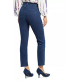 NYDJ Sheri Slim Ankle Fray Hem in Mystique. LiftXTuck Technology. Size 00. NWT
