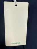 NWT Halara High Waisted Zipper Pocket Shirred Straight Leg Work Pants Size Large