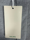 NWT Halara Flex™ High Waisted Pocket Wide Leg Waffle Work Pants Size L Petite