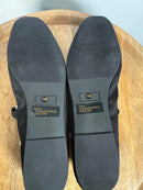 Lulus Miliah Black Mesh Rhinestone Ballet Flats - 11 NWB