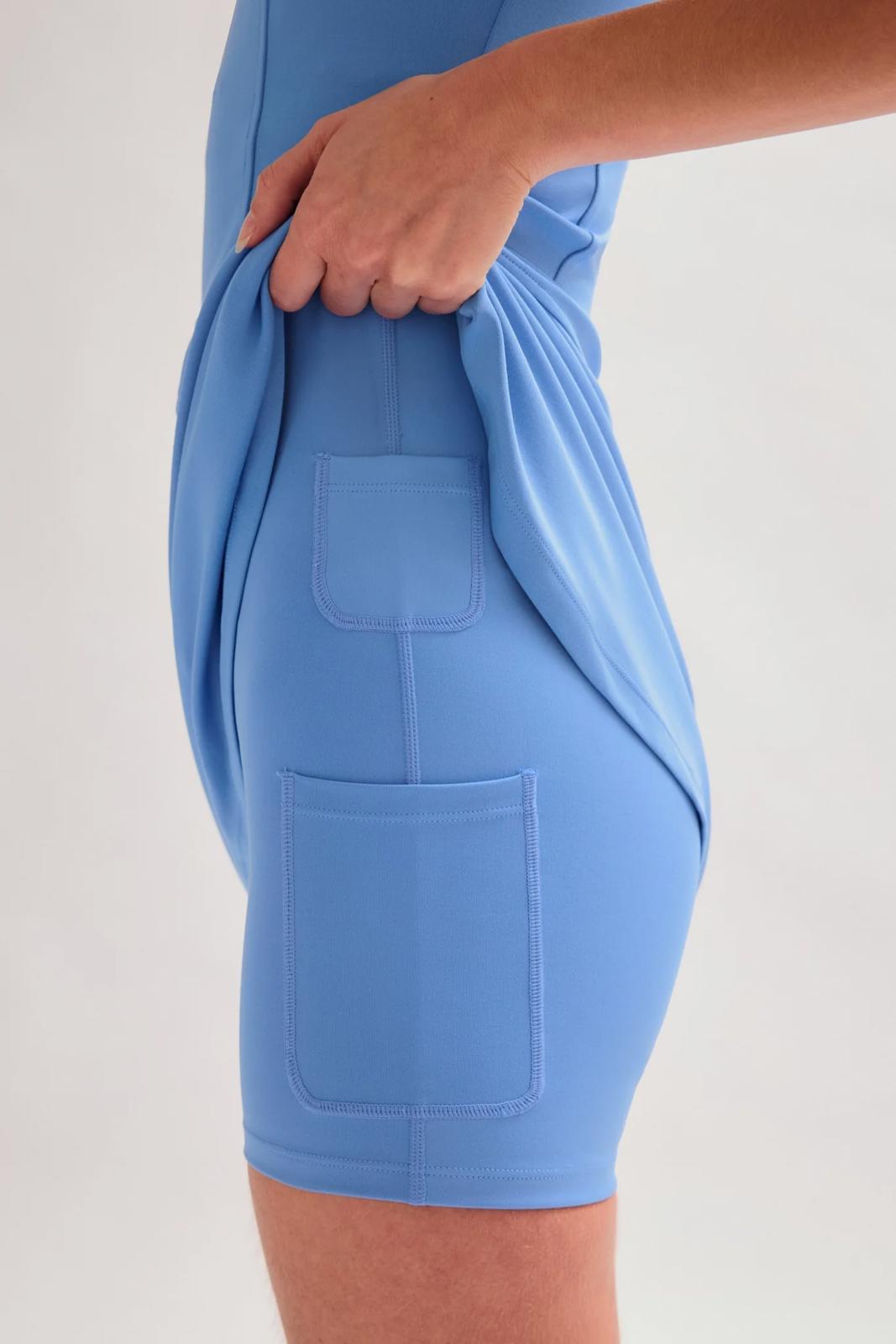 NWT Girlfriend Collective Zephyr Aileen Paneled Dress S