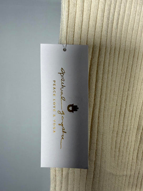 NWT Spiritual Gangster Victoria Rib Pants Birch Size M