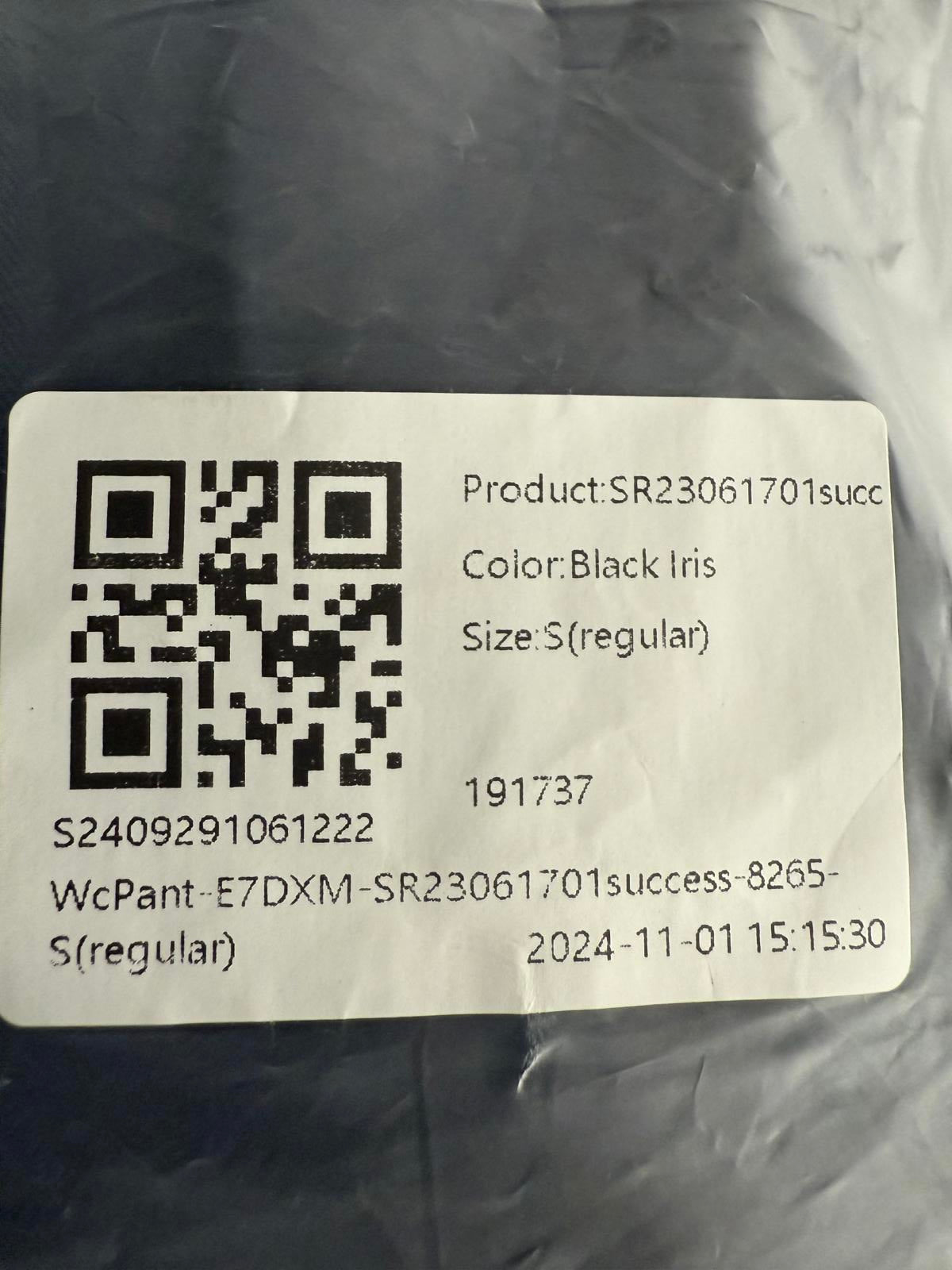 NWT Halara High Waisted Zipper Pocket Shirred Straight Leg Work Pants - Small