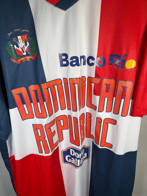NWT Dominican Republic Team Men's Headgear Classics 1990 World Cup Jersey - 3XL