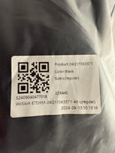 NWT Halara High Waisted Ruched Midi Bodycon Casual Skirt Black L