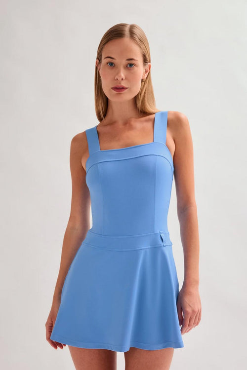 NWT Girlfriend Collective Zephyr Aileen Paneled Dress S