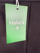 NWT Halara Flex Mid High Waist Tummy Control Side Zip Slim Work Pants Black S