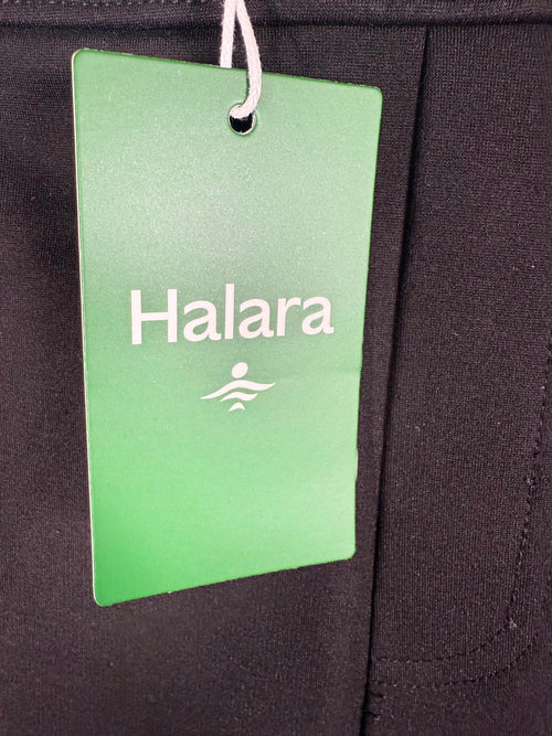 NWT Halara Flex Mid High Waist Tummy Control Side Zip Slim Work Pants Black S