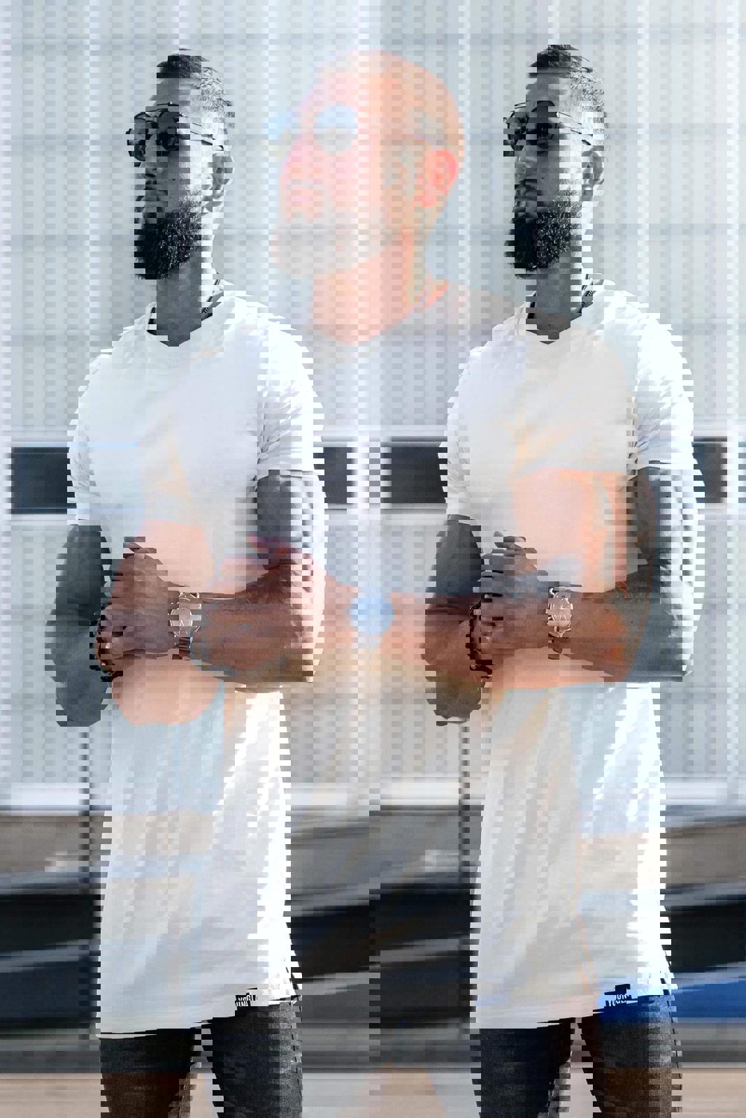 NWT YOUNGLA 411 PERFECT TEE - STRAIGHT BOTTOM SIZE XL