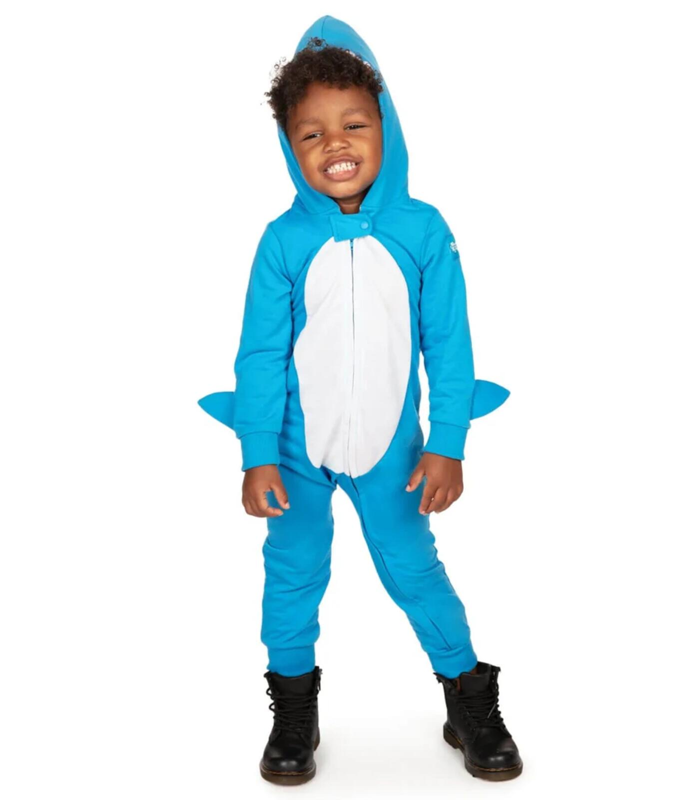 NWT Tipsy Elves Toddler Boy's Shark Costume Size 2T
