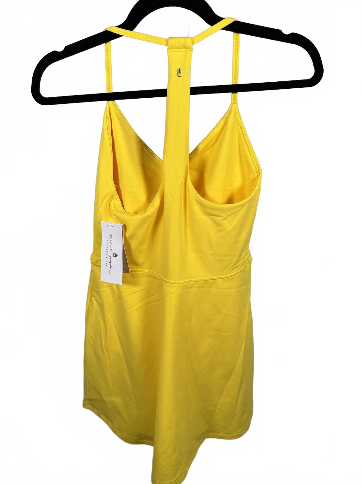 Spiritual Gangster Jet Active Dress Yellow - S
