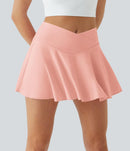 NWT Halara Softlyzero Airy Comfy High Waisted 2-in-1 Tennis Skirt-UPF50+ Size XS