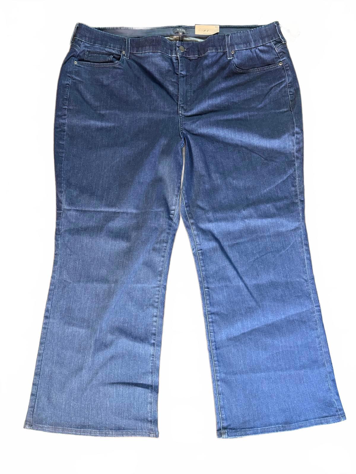 NYDJ Waist Match Relaxed Flare In Genesis. LiftXTuck Technology. Size 3X. NWT