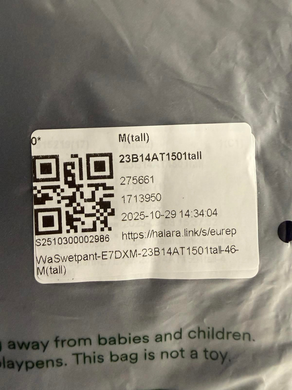 NWT Halara Flex DayStretch High Waisted Straight Leg Work Pants Size M Tall