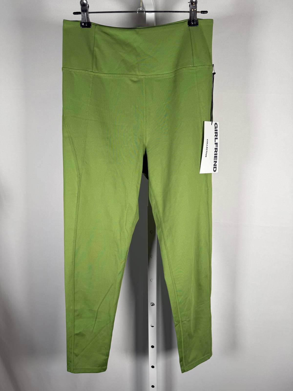 NWT Girlfriend Collective Kiwi Compressive High-Rise Legging 23.75" inseam M