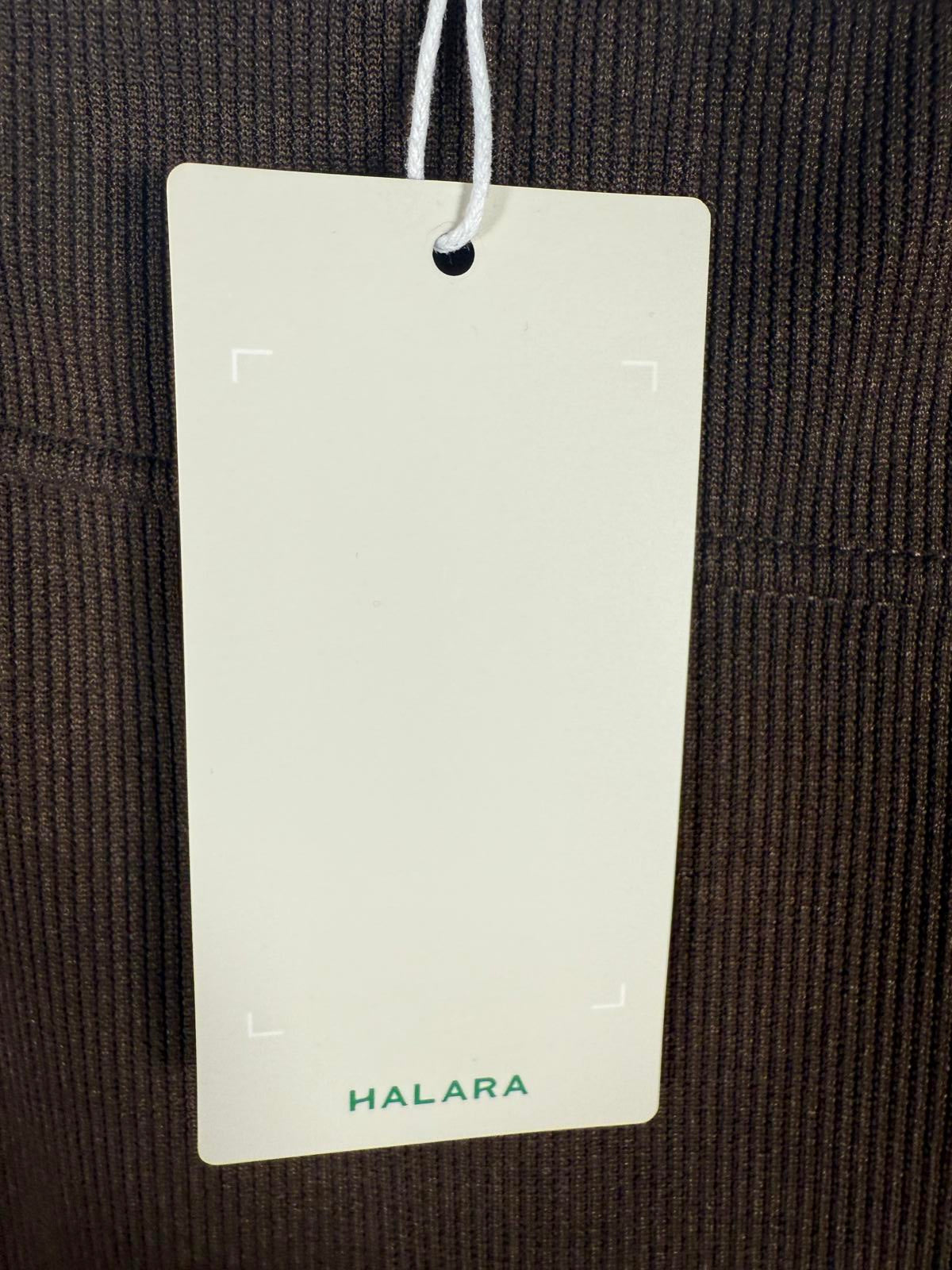 NWT Halara Ribbed High Waisted Bodycon Midi Casual Skirt Size Small