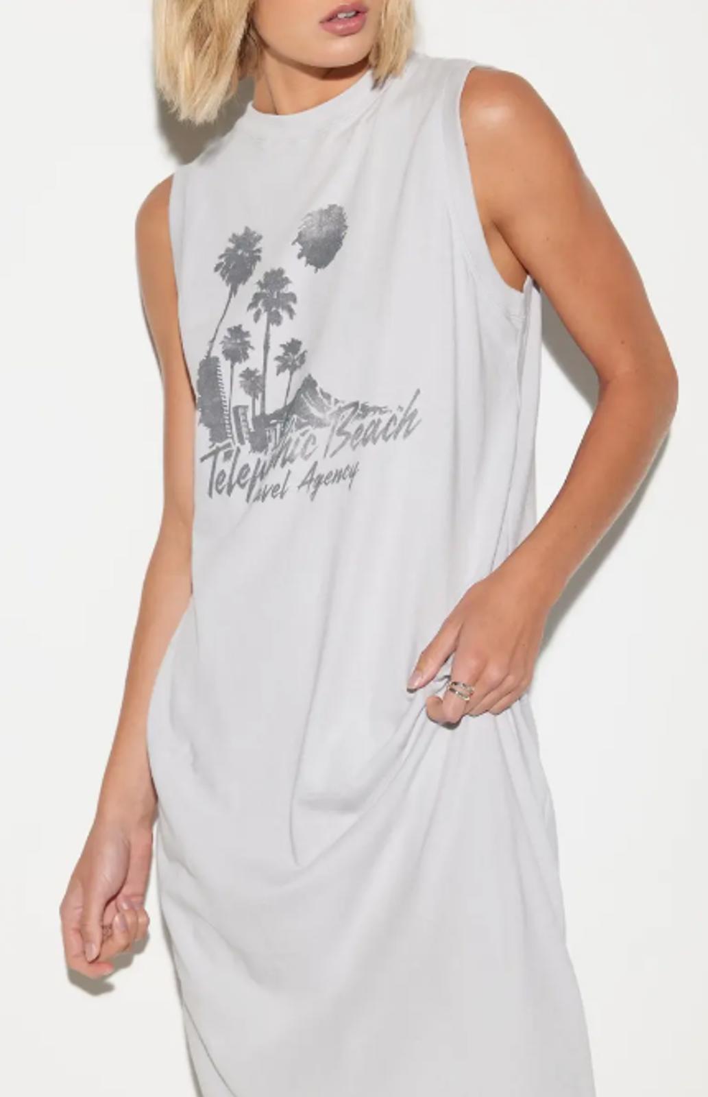 NWT Spiritual Gangster Telepathic Tank Maxi Dress Size Small