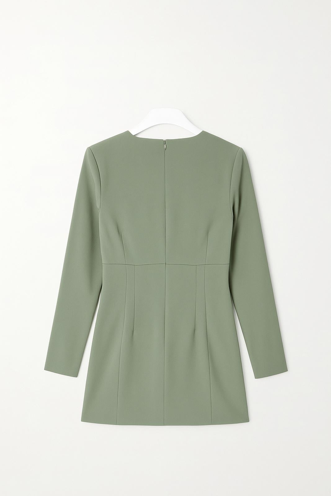 NWT CURAAE by ELLIATT Zaria Dress Sage Green Size XXS