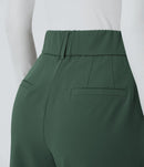 NWT Halara High Waisted Pocket Solid Work Tapered Pants Size Small