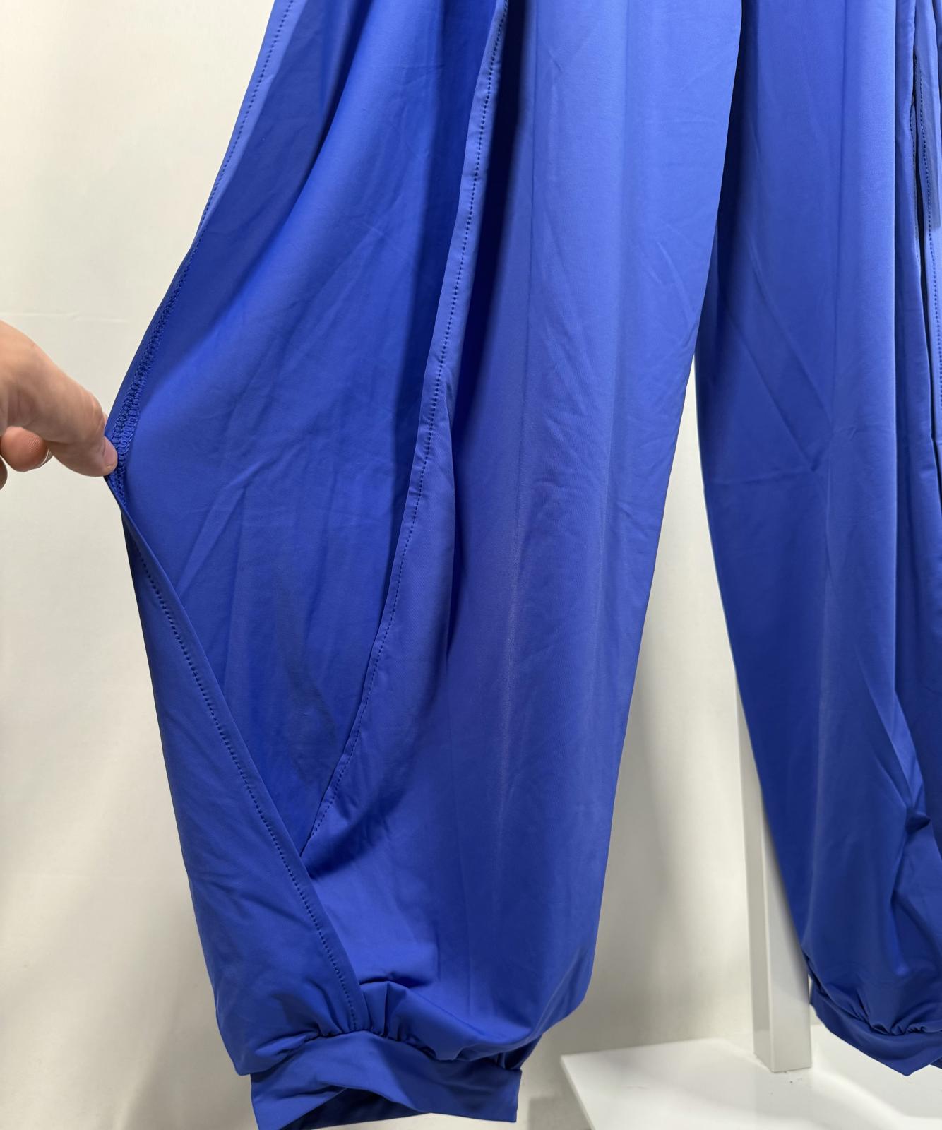 NWT Halara Sleeveless Tie Back Belted Pocket Cool Touch Jumpsuit-UPF50+ Size M