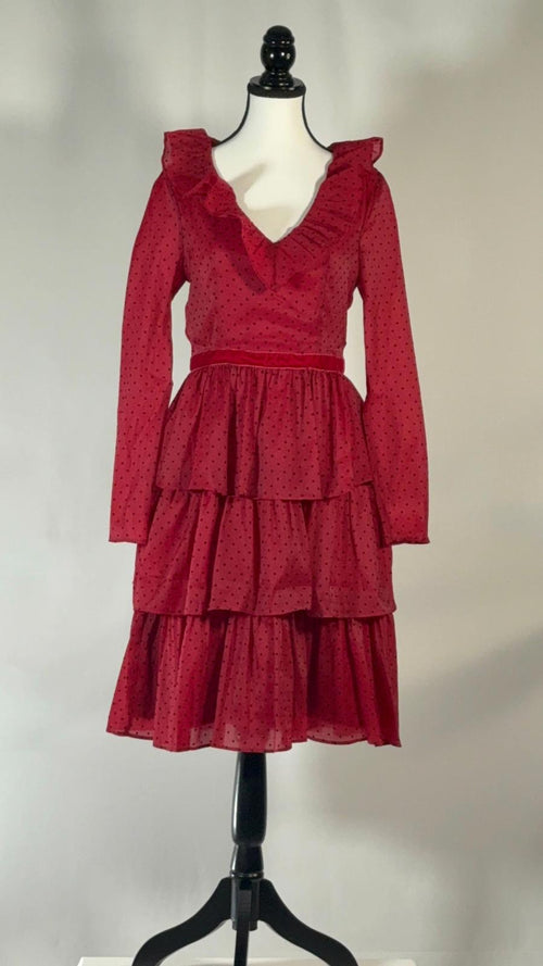 NWT Rachel Parcell Dresses Rachel Parcell Ruffle Tiered Midi Dress Size 6