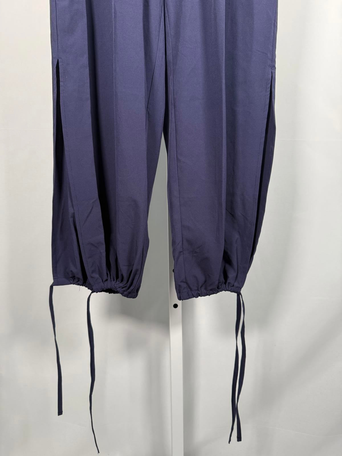 NWT Halara Breezeful High Waisted Drawstring Hem Casual Jogger Blue Size XS