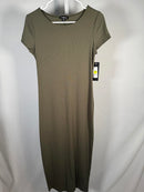 Bebe Rib T Shirt Maxi Dress Size S NWT
