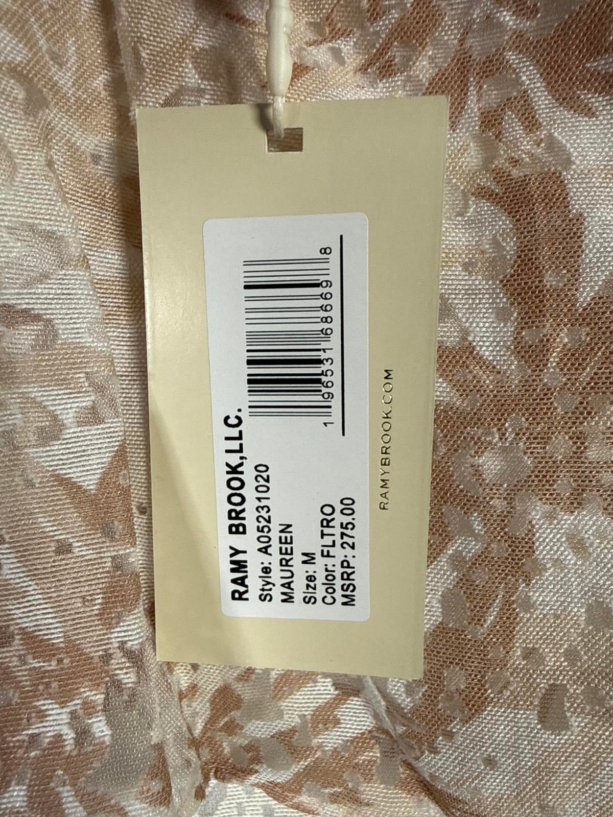 NWT Ramy Brook One Shoulder Maureen Top Size M