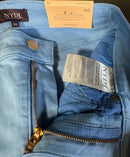 NYDJ Marilyn Straight LiftXTuck Ankle Jeans Bluebell. Size 00 NWT