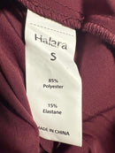 NWT Halara Breezeful Halter Tie Back Sleeveless Plisse Midi Casual Dress S