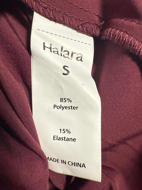 NWT Halara Breezeful Halter Tie Back Sleeveless Plisse Midi Casual Dress S