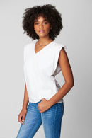 NWT REVOLVE BLANKNYC Might be right Tank White - Size S