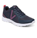 NWB Vionic Miles II Women's Walking Shoes Navy Pink Wide Size 5