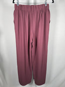 Halara Flex High Waisted Pocket Wide Leg Waffle Work Pants- M