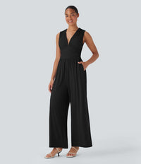 NWT Halara Jumpsuit Black Size Large