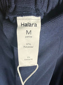 NWT Halara Flex™ High Waisted Pocket Wide Leg Waffle Work Pants Size M Petite