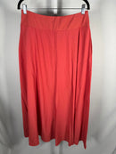 NWT Halara Breezeful High Waisted Pocket 2-in-1 Flowy Maxi Skirt Flame Red - L