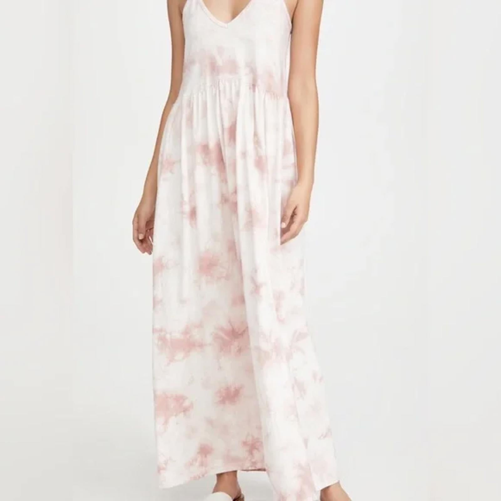 NWT REVOLVE Z Supply Hazy Cloud Print Dress Pink Blossom S